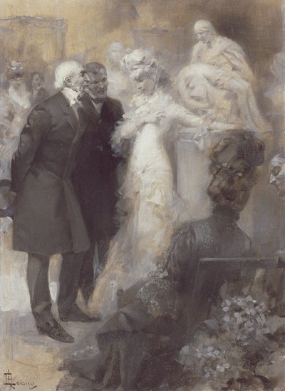 Sarah Bernhardt at the Paris Opera by Rene Lelong